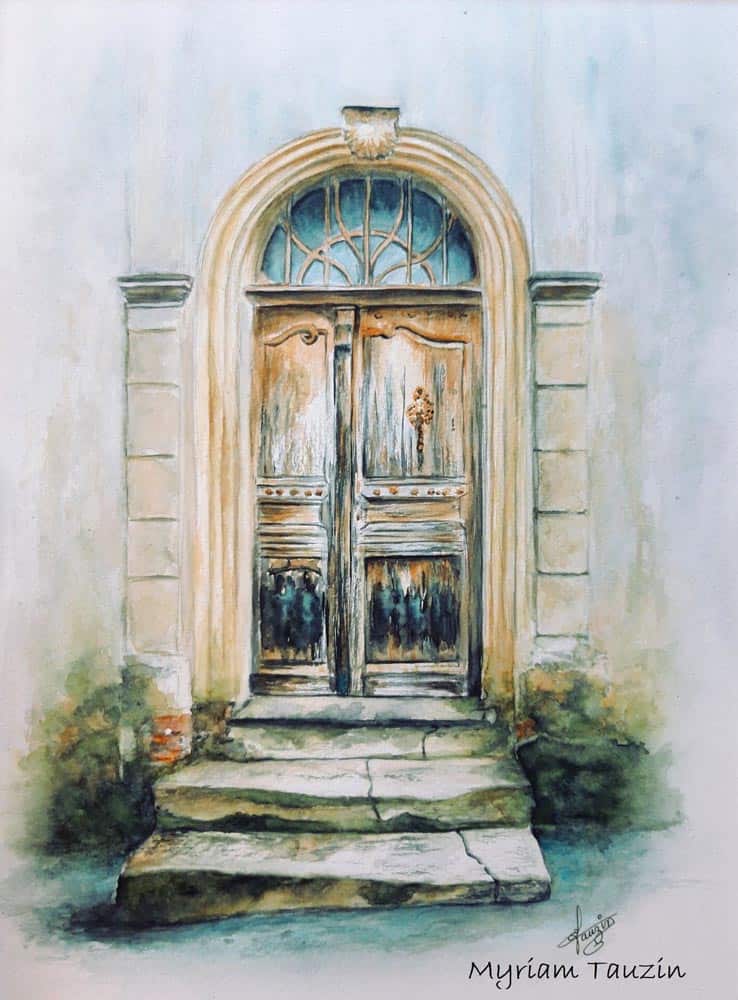 Porte détournée - signé